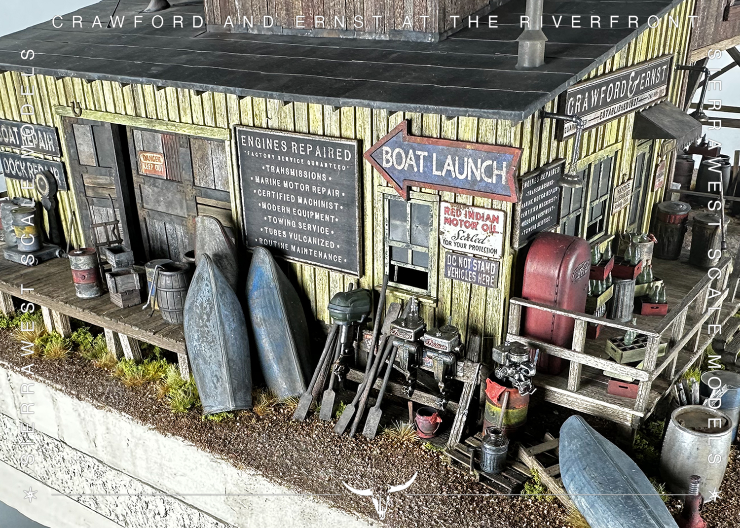 SierraWest Scale Models Crawford and Ernst at the Riverfront